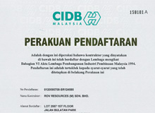 CIDB Malaysia Certificate